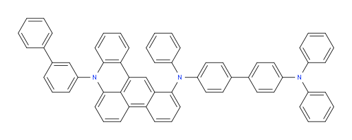 N4-(8-([1,1'-biphenyl]-3-yl)-8H-naphtho[1,2,3-kl]acridin-1-yl)-N4,N4',N4'-triphenyl-[1,1'-biphenyl]-4,4'-diamine