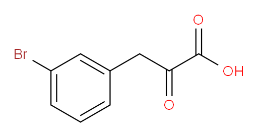 3-(3-bromophenyl)-2-oxopropanoic acid