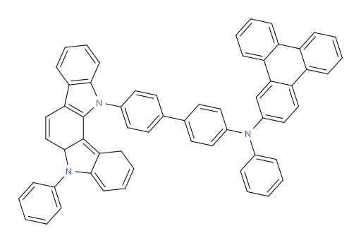 N-phenyl-N-(4'-(5-phenyl-5,5a-dihydroindolo[3,2-a]carbazol-12(1H)-yl)-[1,1'-biphenyl]-4-yl)triphenylen-2-amine