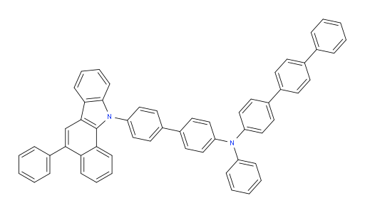 N-phenyl-N-(4'-(5-phenyl-11H-benzo[a]carbazol-11-yl)-[1,1'-biphenyl]-4-yl)-[1,1':4',1''-terphenyl]-4-amine