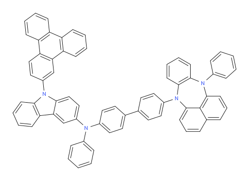 N-phenyl-N-(4'-(12-phenylbenzo[b]naphtho[1,8-ef][1,4]diazepin-7(12H)-yl)-[1,1'-biphenyl]-4-yl)-9-(triphenylen-2-yl)-9H-carbazol-3-amine