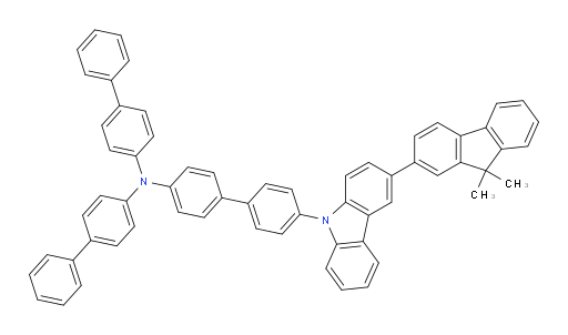 N,N-di([1,1'-biphenyl]-4-yl)-4'-(3-(9,9-dimethyl-9H-fluoren-2-yl)-9H-carbazol-9-yl)-[1,1'-biphenyl]-4-amine