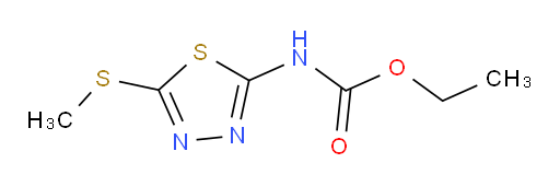 ethyl (5-(methylthio)-1,3,4-thiadiazol-2-yl)carbamate