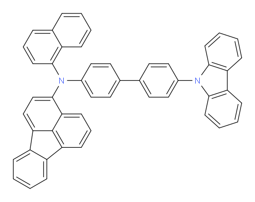 N-(4'-(9H-carbazol-9-yl)-[1,1'-biphenyl]-4-yl)-N-(naphthalen-1-yl)fluoranthen-3-amine