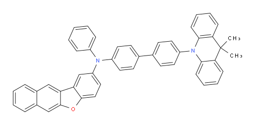 N-(4'-(9,9-dimethylacridin-10(9H)-yl)-[1,1'-biphenyl]-4-yl)-N-phenylnaphtho[2,3-b]benzofuran-2-amine