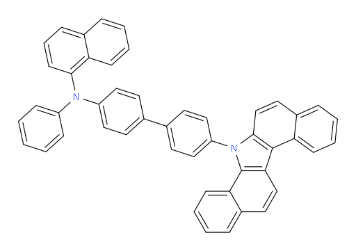 N-(4'-(7H-dibenzo[a,g]carbazol-7-yl)-[1,1'-biphenyl]-4-yl)-N-phenylnaphthalen-1-amine