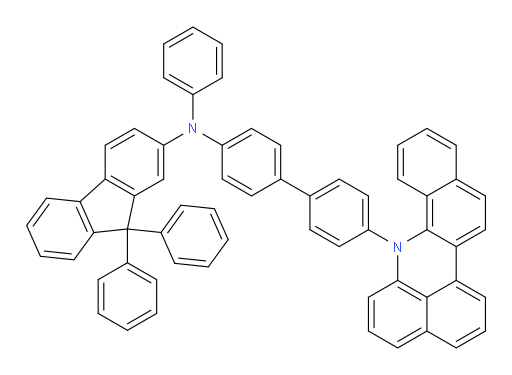N-(4'-(7H-dibenzo[c,kl]acridin-7-yl)-[1,1'-biphenyl]-4-yl)-N,9,9-triphenyl-9H-fluoren-2-amine