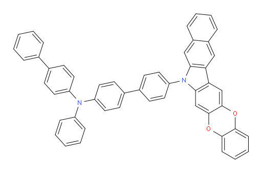 N-([1,1'-biphenyl]-4-yl)-4'-(7H-benzo[b]benzo[5,6][1,4]dioxino[2,3-h]carbazol-7-yl)-N-phenyl-[1,1'-biphenyl]-4-amine