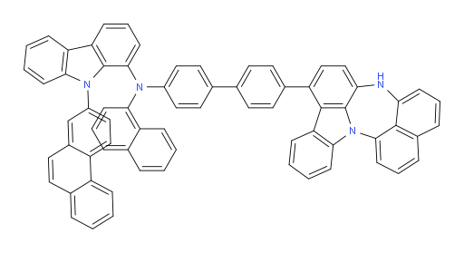 N-(4'-(4H-naphtho[1',8':5,6,7][1,4]diazepino[3,2,1-jk]carbazol-7-yl)-[1,1'-biphenyl]-4-yl)-N-(naphthalen-1-yl)-9-(phenanthren-2-yl)-9H-carbazol-1-amine
