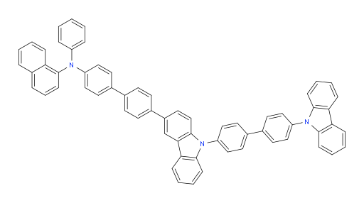N-(4'-(9-(4'-(9H-carbazol-9-yl)-[1,1'-biphenyl]-4-yl)-9H-carbazol-3-yl)-[1,1'-biphenyl]-4-yl)-N-phenylnaphthalen-1-amine