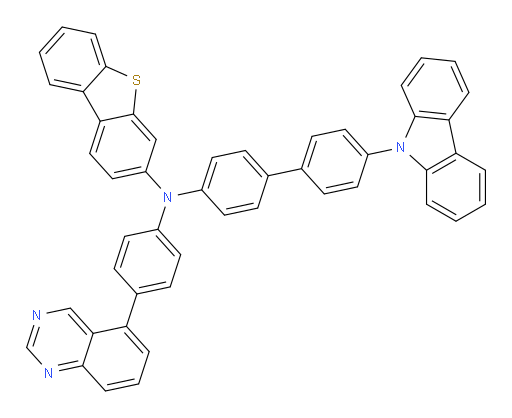 N-(4'-(9H-carbazol-9-yl)-[1,1'-biphenyl]-4-yl)-N-(4-(quinazolin-5-yl)phenyl)dibenzo[b,d]thiophen-3-amine