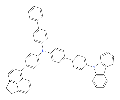 N-([1,1'-biphenyl]-4-yl)-4'-(9H-carbazol-9-yl)-N-(4-(1,2-dihydroacenaphthylen-5-yl)phenyl)-[1,1'-biphenyl]-4-amine