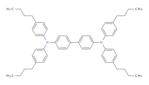 N4,N4,N4',N4'-tetrakis(4-butylphenyl)-[1,1'-biphenyl]-4,4'-diamine