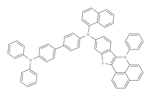 N4-(naphthalen-1-yl)-N4',N4'-diphenyl-N4-(7-phenyl-7H-benzo[de]benzofuro[3,2-b]quinolin-10-yl)-[1,1'-biphenyl]-4,4'-diamine