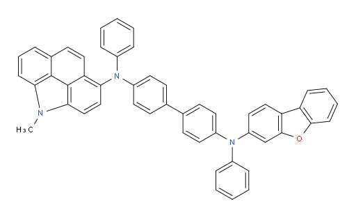 N4-(dibenzo[b,d]furan-3-yl)-N4'-(4-methyl-4H-benzo[def]carbazol-1-yl)-N4,N4'-diphenyl-[1,1'-biphenyl]-4,4'-diamine