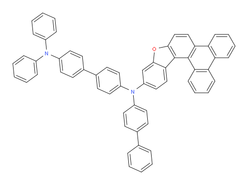N4-([1,1'-biphenyl]-4-yl)-N4',N4'-diphenyl-N4-(triphenyleno[2,1-b]benzofuran-9-yl)-[1,1'-biphenyl]-4,4'-diamine
