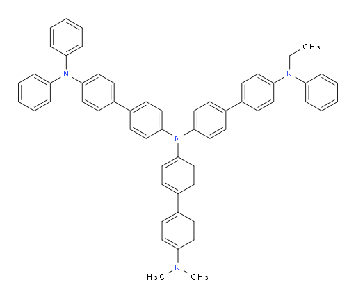 N4-(4'-(dimethylamino)-[1,1'-biphenyl]-4-yl)-N4-(4'-(diphenylamino)-[1,1'-biphenyl]-4-yl)-N4'-ethyl-N4'-phenyl-[1,1'-biphenyl]-4,4'-diamine
