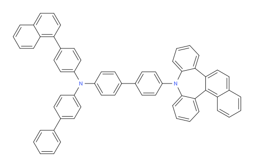N-([1,1'-biphenyl]-4-yl)-4'-(9H-dibenzo[b,f]naphtho[1,2-d]azepin-9-yl)-N-(4-(naphthalen-1-yl)phenyl)-[1,1'-biphenyl]-4-amine