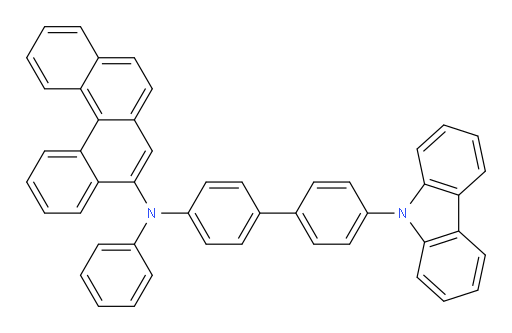 N-(4'-(9H-carbazol-9-yl)-[1,1'-biphenyl]-4-yl)-N-phenylbenzo[c]phenanthren-5-amine