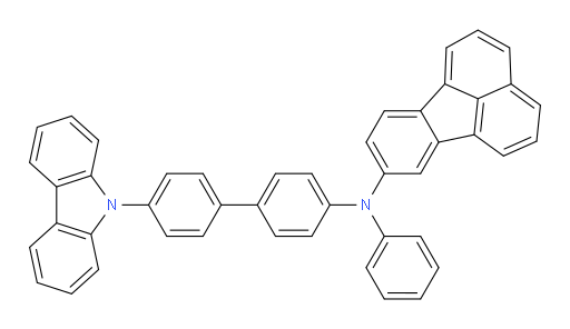 N-(4'-(9H-carbazol-9-yl)-[1,1'-biphenyl]-4-yl)-N-phenylfluoranthen-8-amine