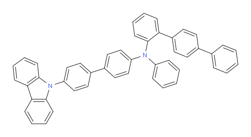 N-(4'-(9H-carbazol-9-yl)-[1,1'-biphenyl]-4-yl)-N-phenyl-[1,1':4',1''-terphenyl]-2-amine