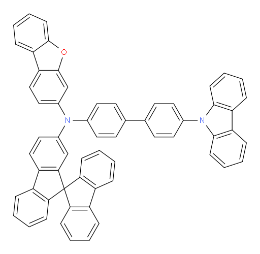 N-(9,9'-spirobi[fluoren]-2-yl)-N-(4'-(9H-carbazol-9-yl)-[1,1'-biphenyl]-4-yl)dibenzo[b,d]furan-3-amine