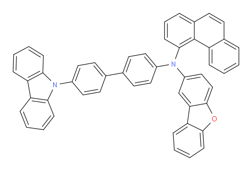 N-(4'-(9H-carbazol-9-yl)-[1,1'-biphenyl]-4-yl)-N-(phenanthren-4-yl)dibenzo[b,d]furan-2-amine