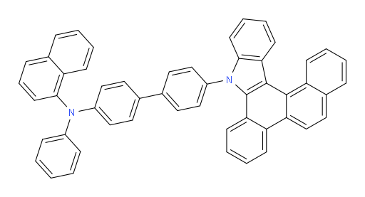 N-(4'-(11H-benzo[a]naphtho[2,1-c]carbazol-11-yl)-[1,1'-biphenyl]-4-yl)-N-phenylnaphthalen-1-amine