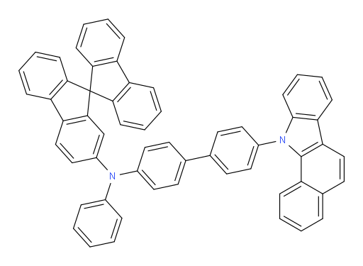 N-(4'-(11H-benzo[a]carbazol-11-yl)-[1,1'-biphenyl]-4-yl)-N-phenyl-9,9'-spirobi[fluoren]-2-amine