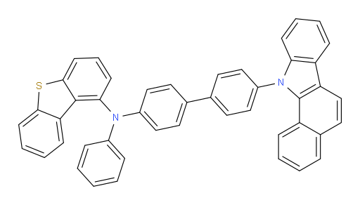 N-(4'-(11H-benzo[a]carbazol-11-yl)-[1,1'-biphenyl]-4-yl)-N-phenyldibenzo[b,d]thiophen-1-amine