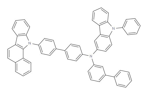 N-(4'-(11H-benzo[a]carbazol-11-yl)-[1,1'-biphenyl]-4-yl)-N-([1,1'-biphenyl]-3-yl)-9-phenyl-9H-carbazol-3-amine