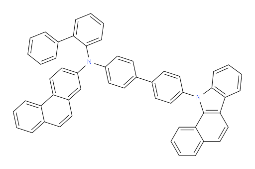 N-(4'-(11H-benzo[a]carbazol-11-yl)-[1,1'-biphenyl]-4-yl)-N-([1,1'-biphenyl]-2-yl)phenanthren-2-amine