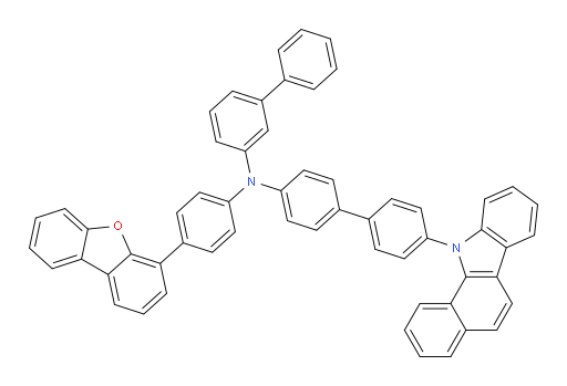 N-(4'-(11H-benzo[a]carbazol-11-yl)-[1,1'-biphenyl]-4-yl)-N-(4-(dibenzo[b,d]furan-4-yl)phenyl)-[1,1'-biphenyl]-3-amine