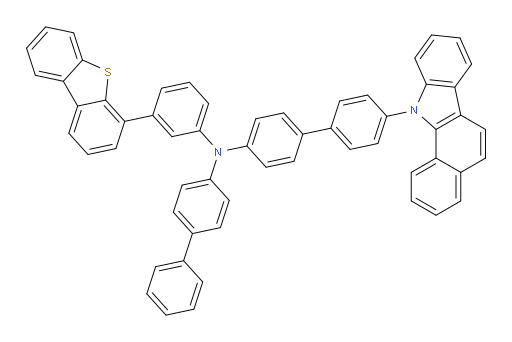 N-([1,1'-biphenyl]-4-yl)-4'-(11H-benzo[a]carbazol-11-yl)-N-(3-(dibenzo[b,d]thiophen-4-yl)phenyl)-[1,1'-biphenyl]-4-amine