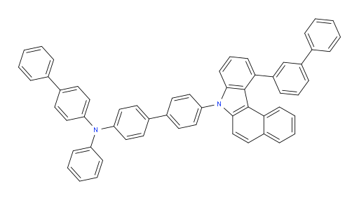 4'-(11-([1,1'-biphenyl]-3-yl)-7H-benzo[c]carbazol-7-yl)-N-([1,1'-biphenyl]-4-yl)-N-phenyl-[1,1'-biphenyl]-4-amine