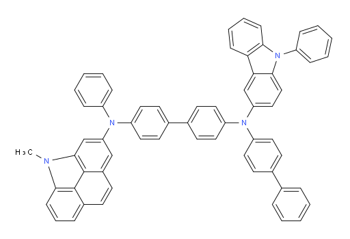 N4-([1,1'-biphenyl]-4-yl)-N4'-(4-methyl-4H-benzo[def]carbazol-2-yl)-N4'-phenyl-N4-(9-phenyl-9H-carbazol-3-yl)-[1,1'-biphenyl]-4,4'-diamine