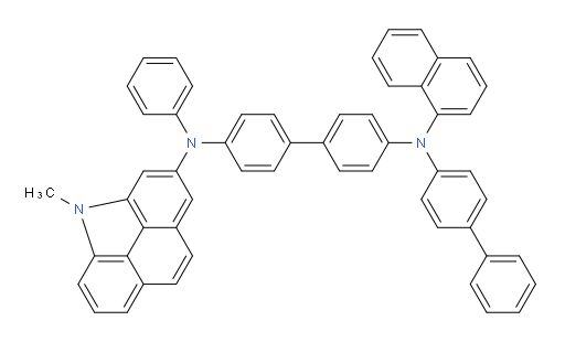 N4-([1,1'-biphenyl]-4-yl)-N4'-(4-methyl-4H-benzo[def]carbazol-2-yl)-N4-(naphthalen-1-yl)-N4'-phenyl-[1,1'-biphenyl]-4,4'-diamine