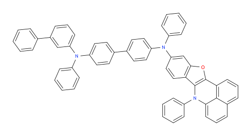 N4-([1,1'-biphenyl]-3-yl)-N4,N4'-diphenyl-N4'-(7-phenyl-7H-benzo[de]benzofuro[3,2-b]quinolin-10-yl)-[1,1'-biphenyl]-4,4'-diamine