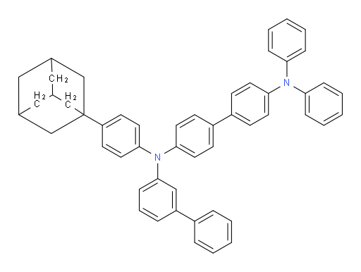 N4-([1,1'-biphenyl]-3-yl)-N4-(4-(adamantan-1-yl)phenyl)-N4',N4'-diphenyl-[1,1'-biphenyl]-4,4'-diamine