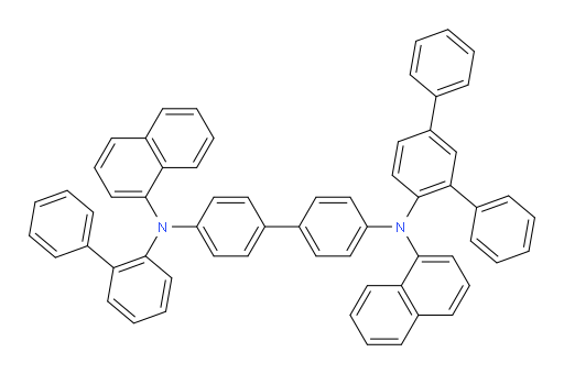 N4-([1,1'-biphenyl]-2-yl)-N4'-([1,1':3',1''-terphenyl]-4'-yl)-N4,N4'-di(naphthalen-1-yl)-[1,1'-biphenyl]-4,4'-diamine