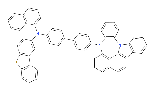 N-(4'-(4H-4,8b-diazaindeno[1,2,3-gh]pleiaden-4-yl)-[1,1'-biphenyl]-4-yl)-N-(naphthalen-1-yl)dibenzo[b,d]thiophen-2-amine