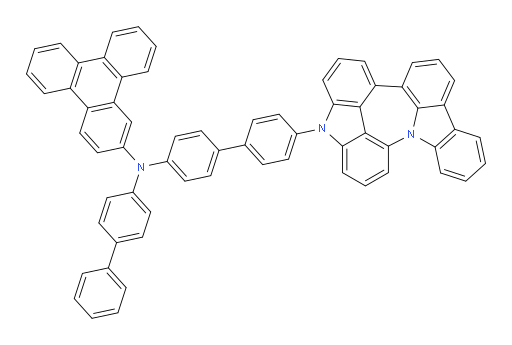 N-(4'-(1H-azepino[2,3,4,5-def:6,7,1-j'k']dicarbazol-1-yl)-[1,1'-biphenyl]-4-yl)-N-([1,1'-biphenyl]-4-yl)triphenylen-2-amine