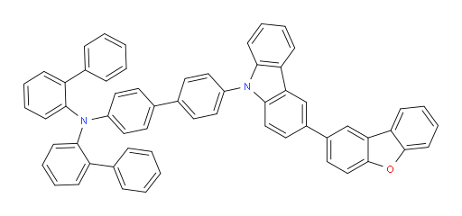 N-([1,1'-biphenyl]-2-yl)-N-(4'-(3-(dibenzo[b,d]furan-2-yl)-9H-carbazol-9-yl)-[1,1'-biphenyl]-4-yl)-[1,1'-biphenyl]-2-amine