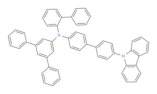 N-(4'-(9H-carbazol-9-yl)-[1,1'-biphenyl]-4-yl)-N-([1,1'-biphenyl]-2-yl)-[1,1':3',1''-terphenyl]-5'-amine