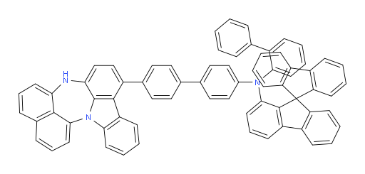 N-(4'-(4H-naphtho[1',8':5,6,7][1,4]diazepino[3,2,1-jk]carbazol-7-yl)-[1,1'-biphenyl]-4-yl)-N-([1,1'-biphenyl]-2-yl)-9,9'-spirobi[fluoren]-1-amine