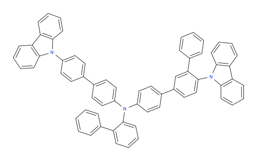 N-(4'-(9H-carbazol-9-yl)-[1,1'-biphenyl]-4-yl)-N-([1,1'-biphenyl]-2-yl)-4'-(9H-carbazol-9-yl)-[1,1':3',1''-terphenyl]-4-amine