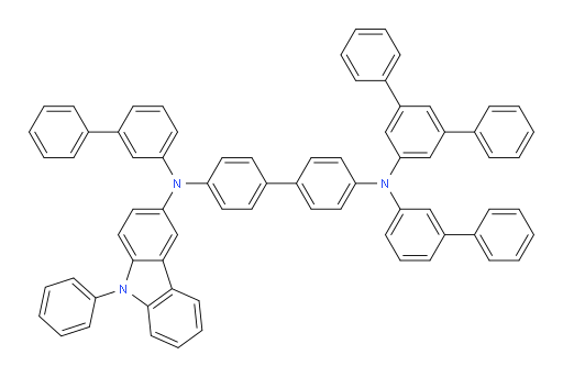 N4,N4'-di([1,1'-biphenyl]-3-yl)-N4-([1,1':3',1''-terphenyl]-5'-yl)-N4'-(9-phenyl-9H-carbazol-3-yl)-[1,1'-biphenyl]-4,4'-diamine