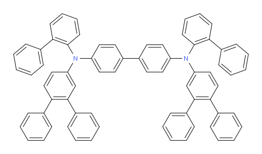 N4,N4'-di([1,1'-biphenyl]-2-yl)-N4,N4'-di([1,1':2',1''-terphenyl]-4'-yl)-[1,1'-biphenyl]-4,4'-diamine
