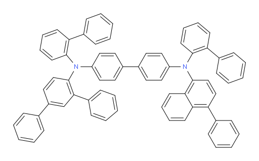 N4,N4'-di([1,1'-biphenyl]-2-yl)-N4-([1,1':3',1''-terphenyl]-4'-yl)-N4'-(4-phenylnaphthalen-1-yl)-[1,1'-biphenyl]-4,4'-diamine