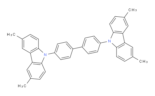 4,4'-bis(3,6-dimethyl-9H-carbazol-9-yl)-1,1'-biphenyl